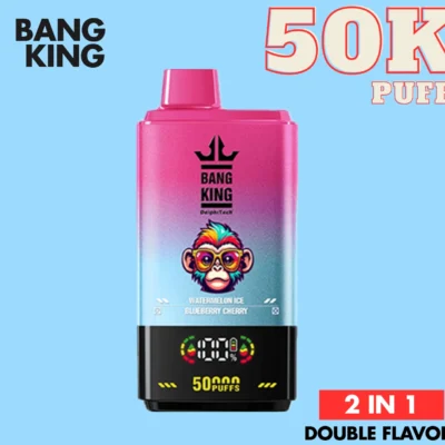 Bang King 50000 Puffs 50K Double Flavor Digital Vape