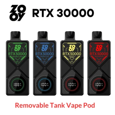 ZOOY RTX 30000 Puffs Removable Tank Disposable Vape