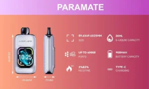 Airfuze Smart PRO 40000 Puff Digital Disposable Vape