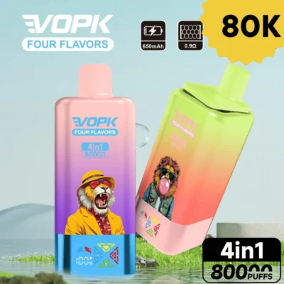 VOPK Four Flavor 80000 Puff Disposable Vape 4 in 1 Vape