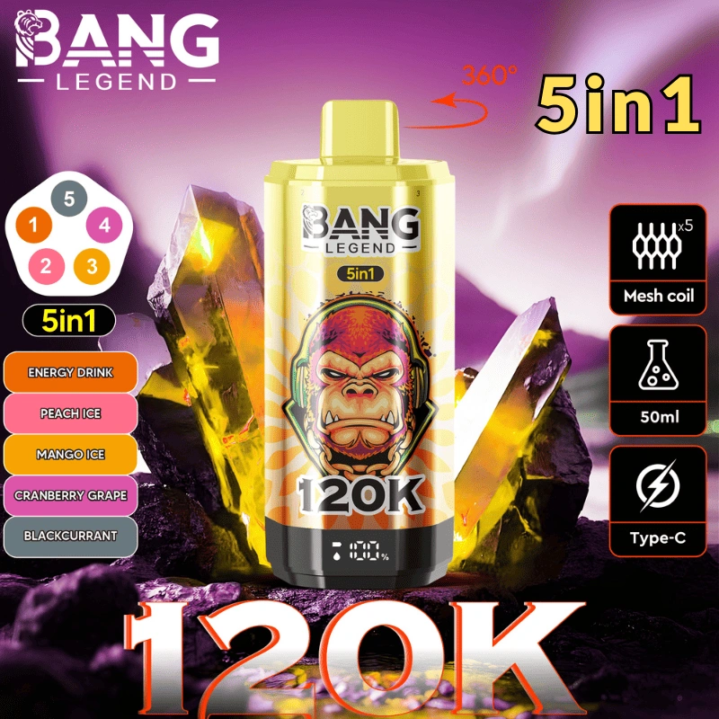 Bang Legend 120000 120K Puffs Flavors Switchable Disposable Vape