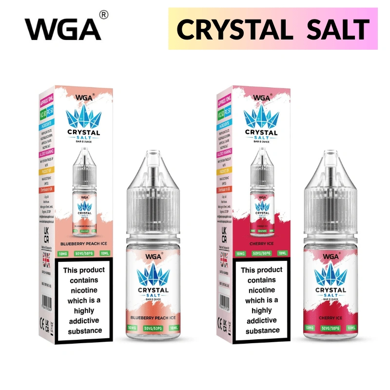 WGA Crystal Salt 10ml Nic Salts E-Liquid Pod 20mg